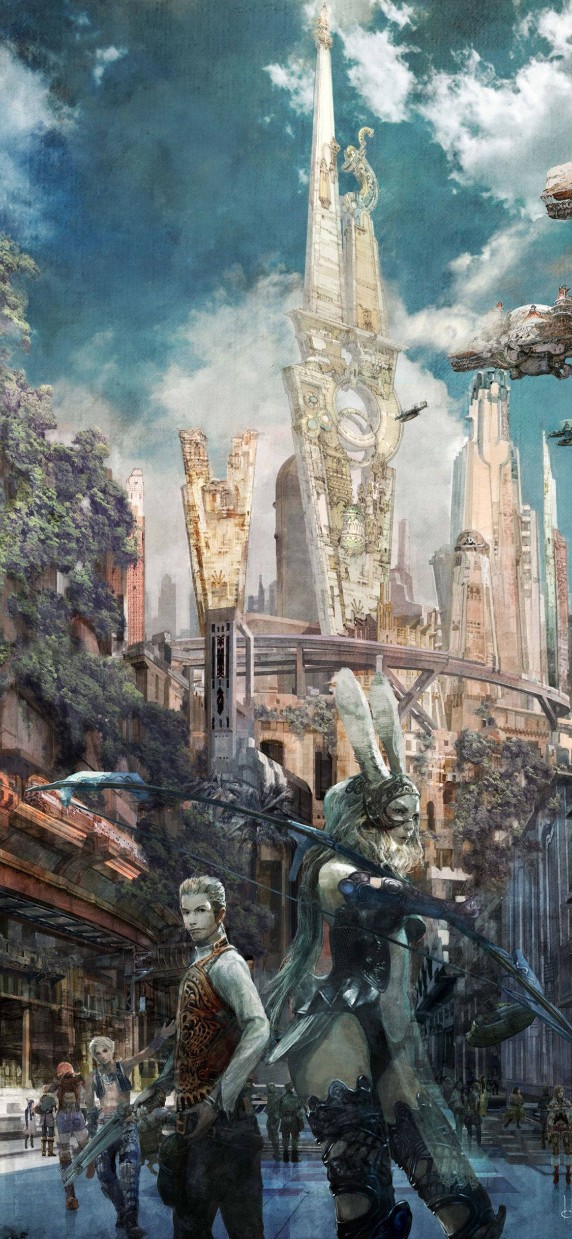 Oplev verdenen i Final Fantasy med fantastisk interaktiv grafik. Wallpapers