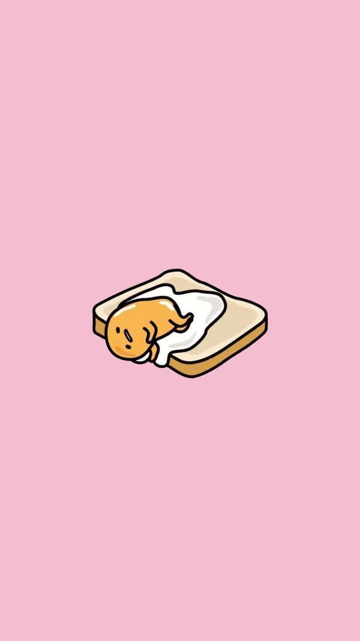 Opnå et nyt niveau af produktivitet med Gudetama-telefonen! Wallpapers