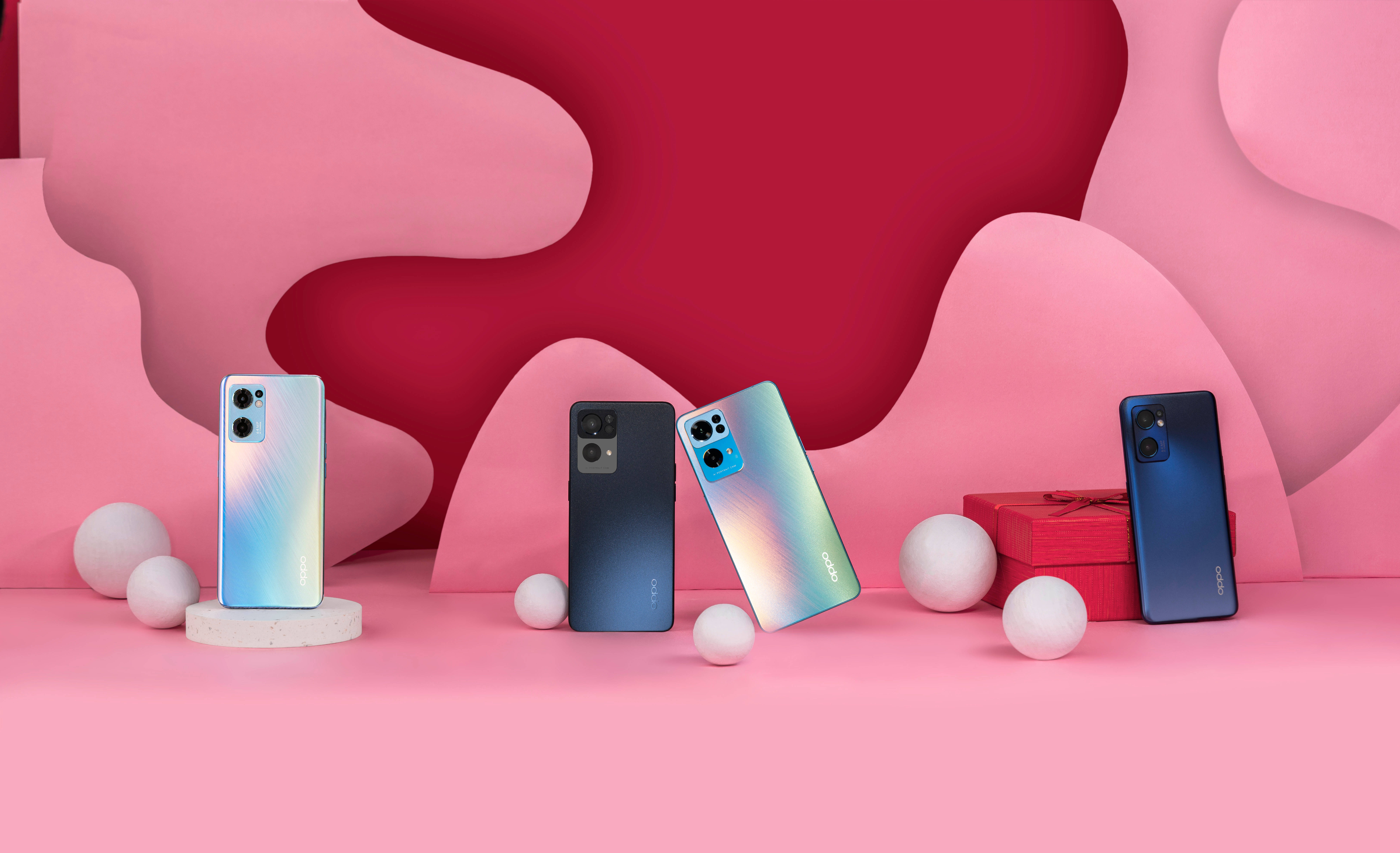 Oppo Reno7-kollektion Wallpapers