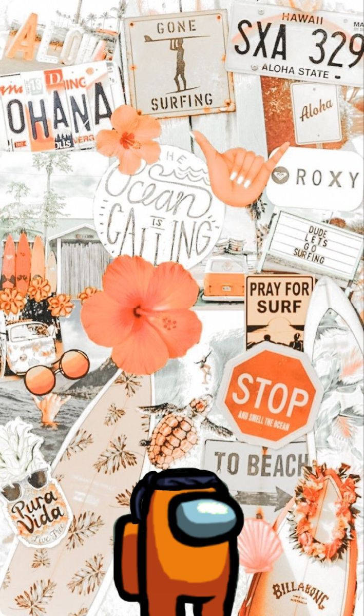 Orange Æstetisk Among US iPhone Wallpapers