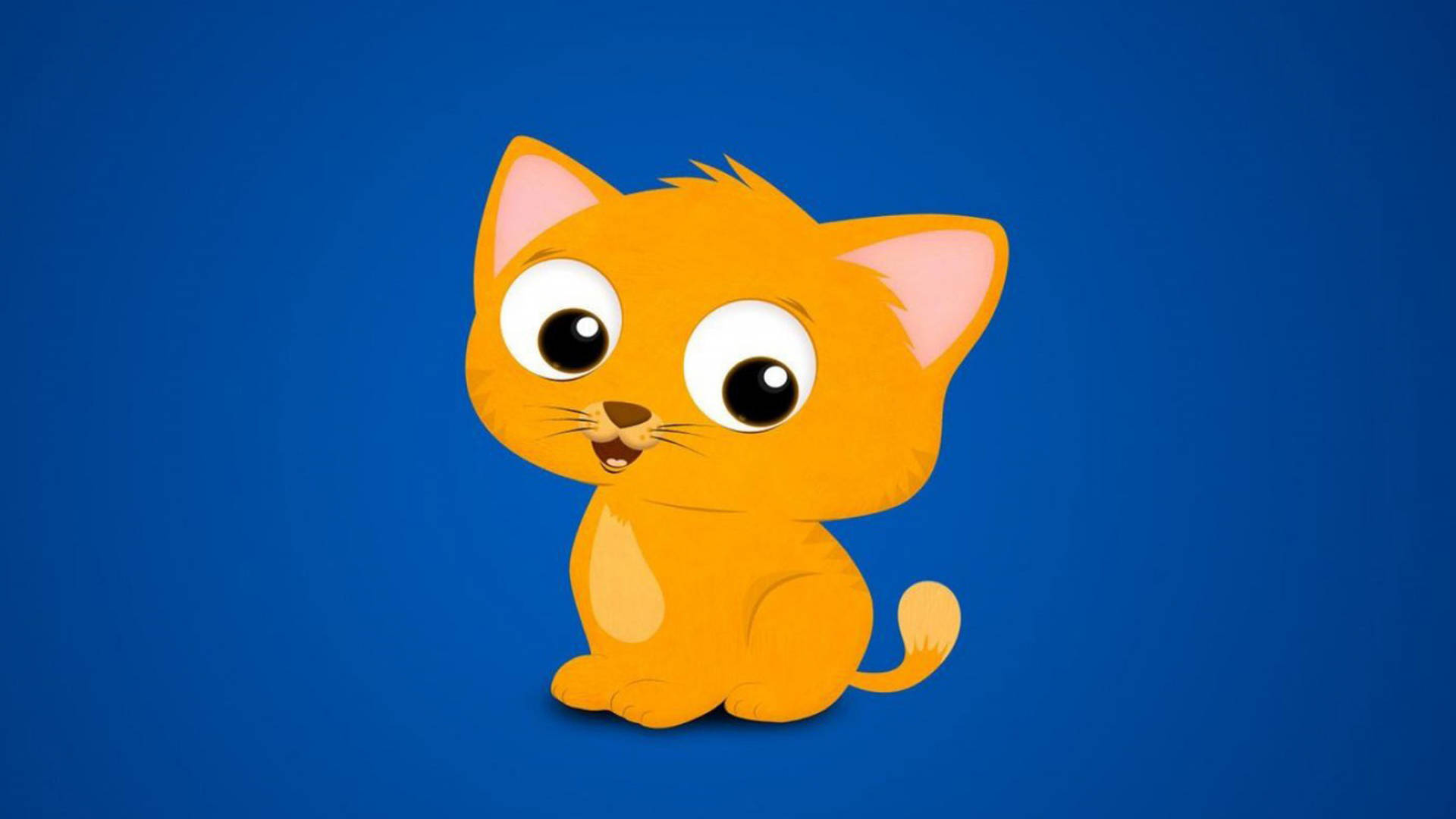 Orange tegneseriekilling Wallpapers