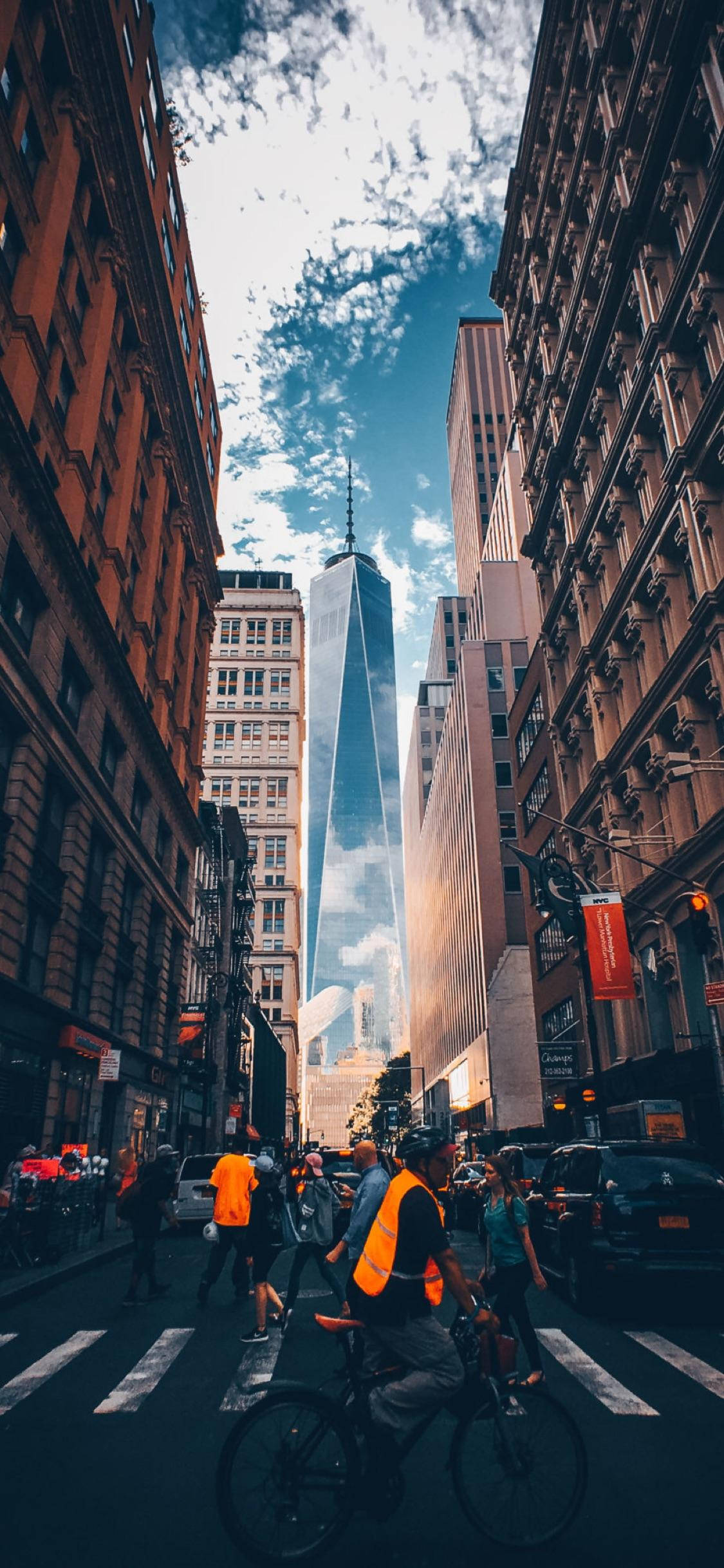 Over de travle gader i New York iPhone Wallpapers