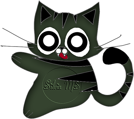 Overrasket tegneseriekatt Wallpapers