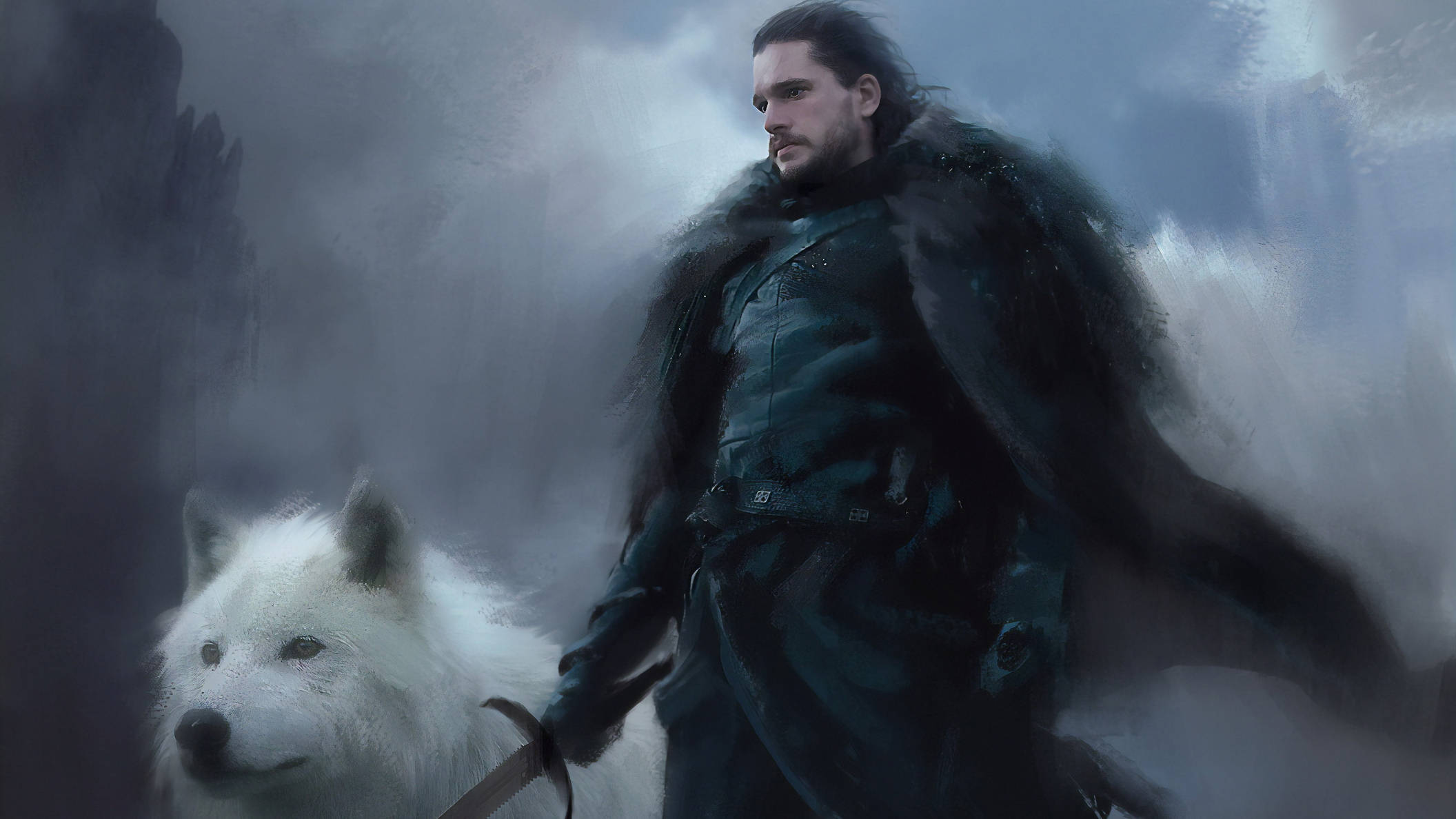 Overskyet himmel Jon Snow Game of Thrones Wallpapers