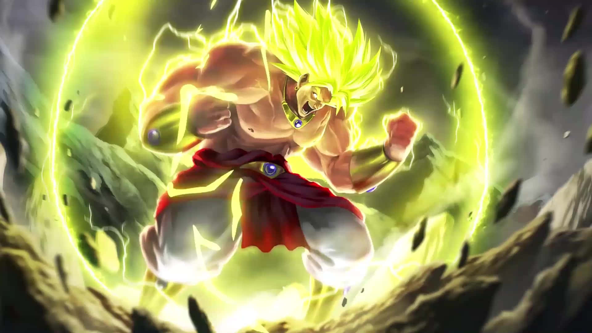 Overvær det episke slag mellem Super Saiyan Broly og Goku i Dragon Ball Super: Broly! Wallpapers
