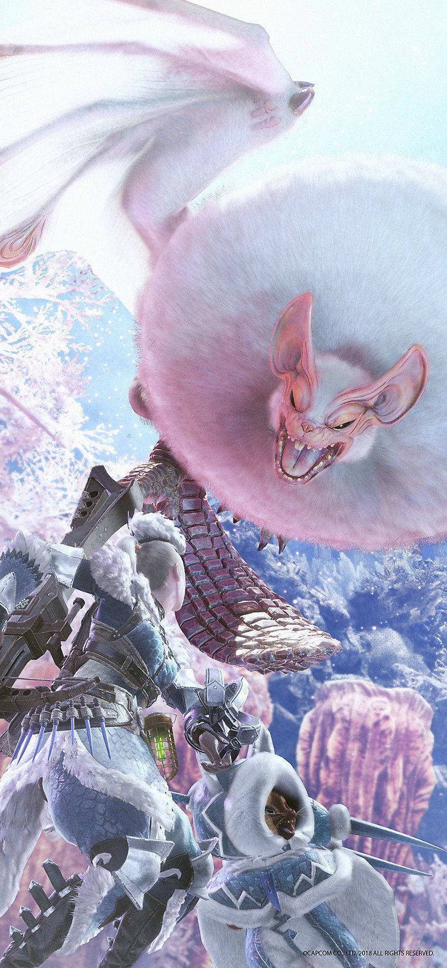 På vingerne med Paolumu i Monster Hunter World Wallpapers