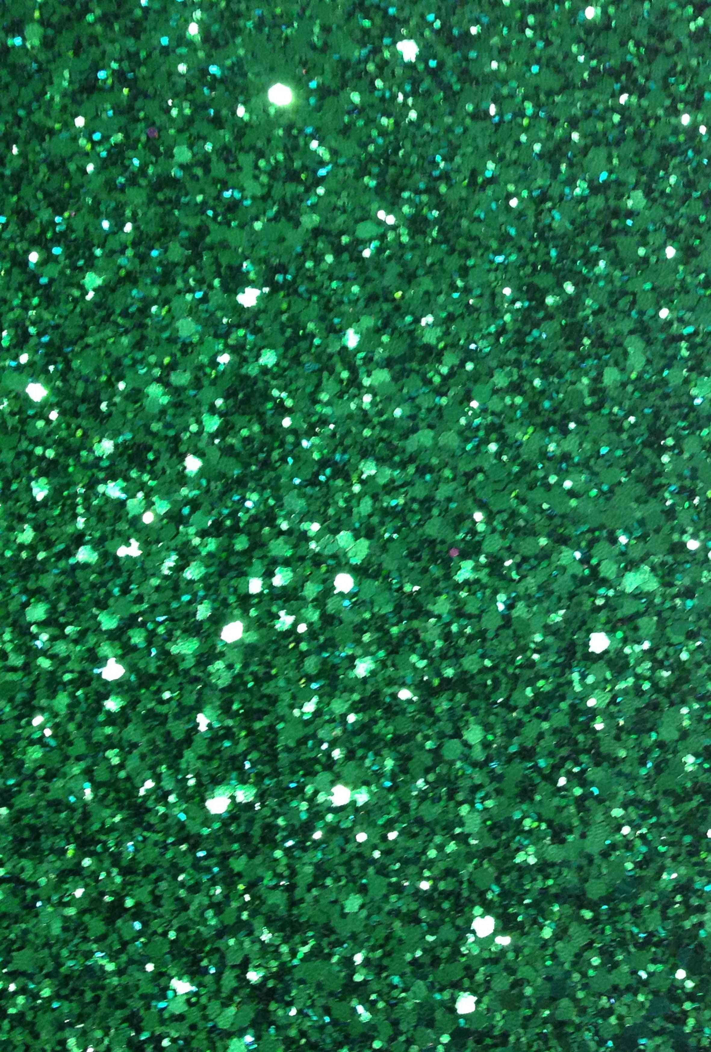 Pailletter Smaragdgrøn Glimmer Baggrund Wallpapers