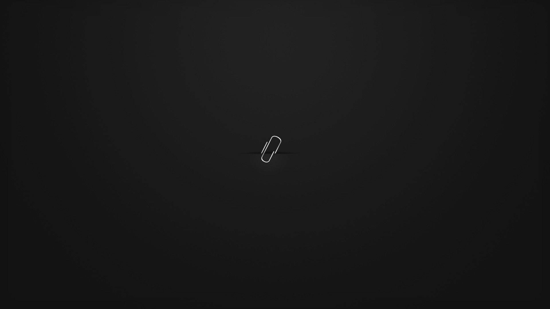 Papirclips Minimalistisk Æstetik Laptop Wallpapers