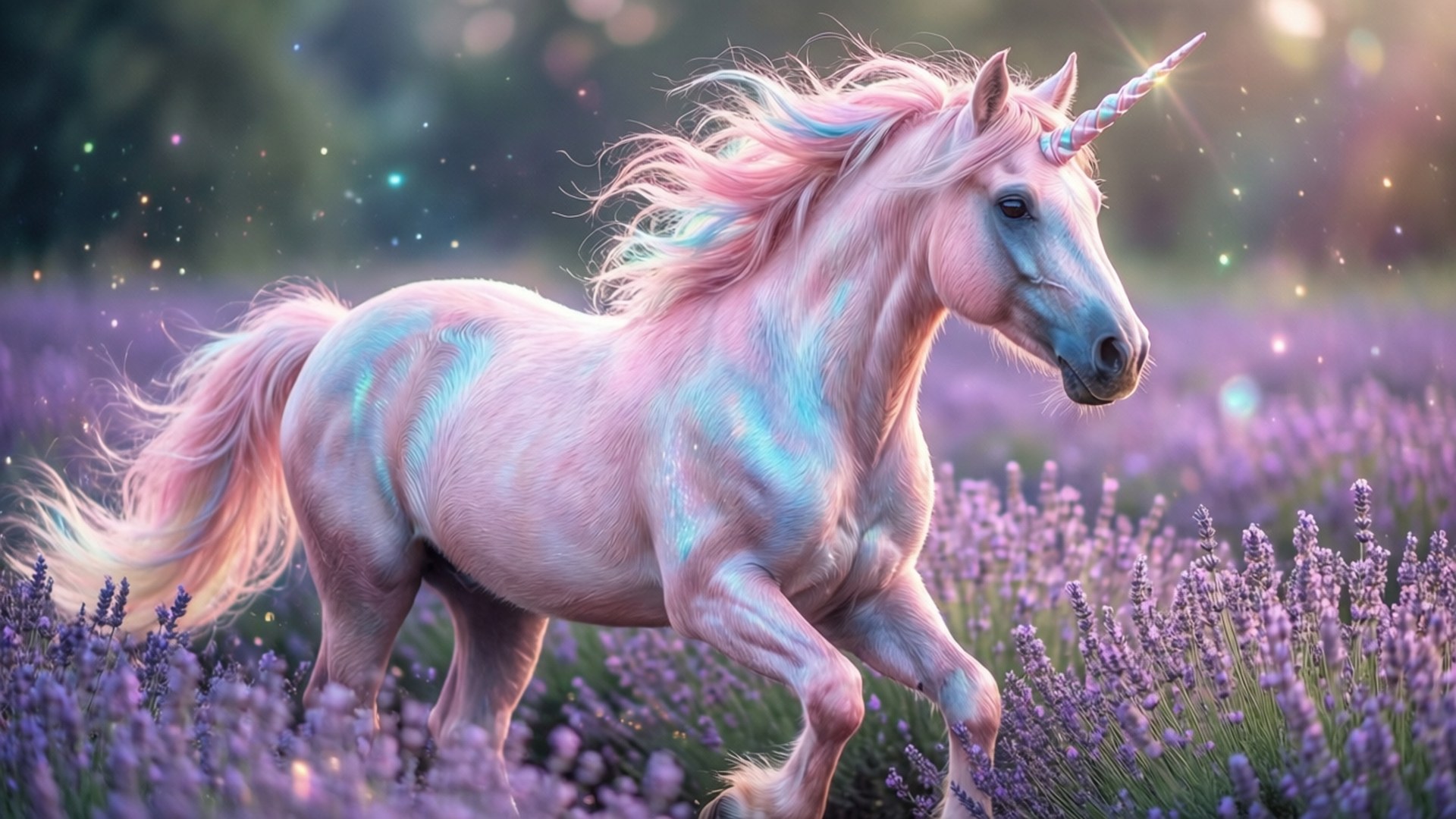 Pastel Enhjørning Drøm Wallpapers