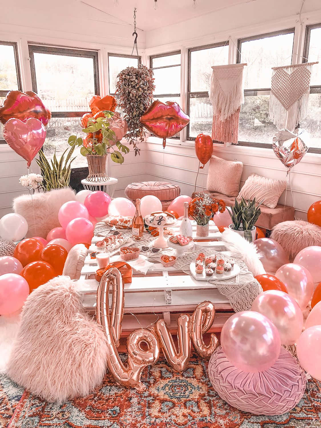 Pastel kærlighedsoverraskelse Valentinsbilleder Wallpapers