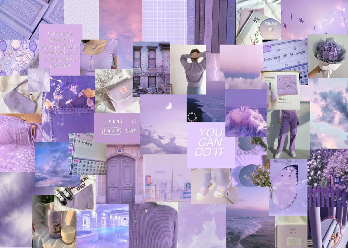 Pastel lilla baggrund Wallpapers