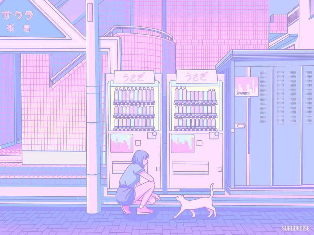 Pastel lilla baggrund Wallpapers