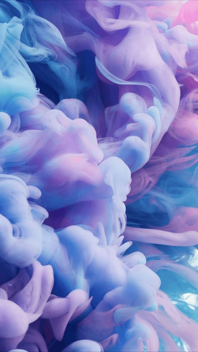 Pastel lilla røgsprøjt Tumblr Wallpapers
