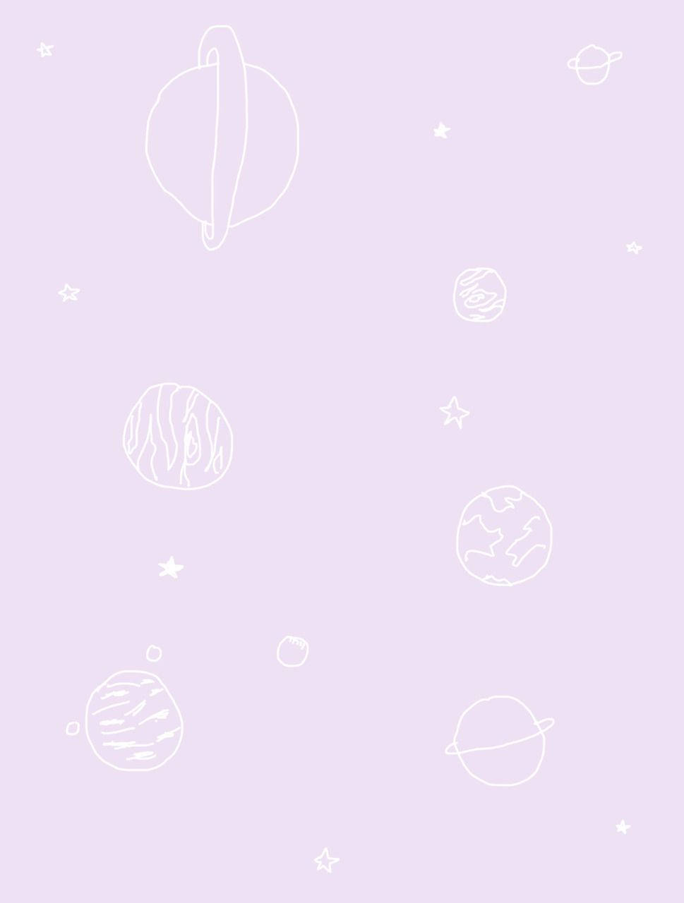 Pastel Lilla Tumblr Planet Wallpapers