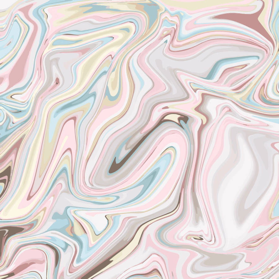 Pastel marmorlignende malingshvirvler Wallpapers
