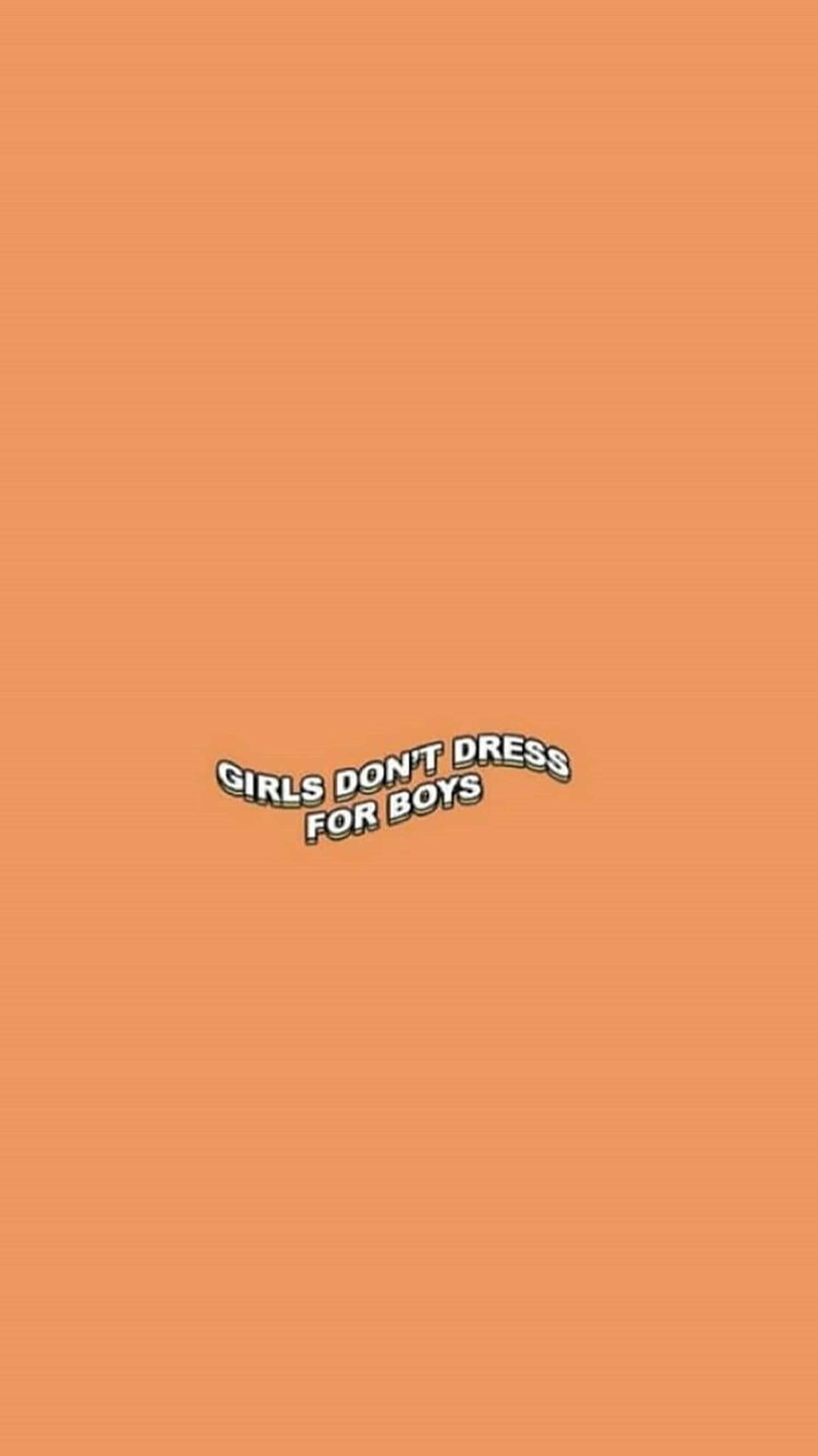 Pastel orange æstetiske ord Wallpapers