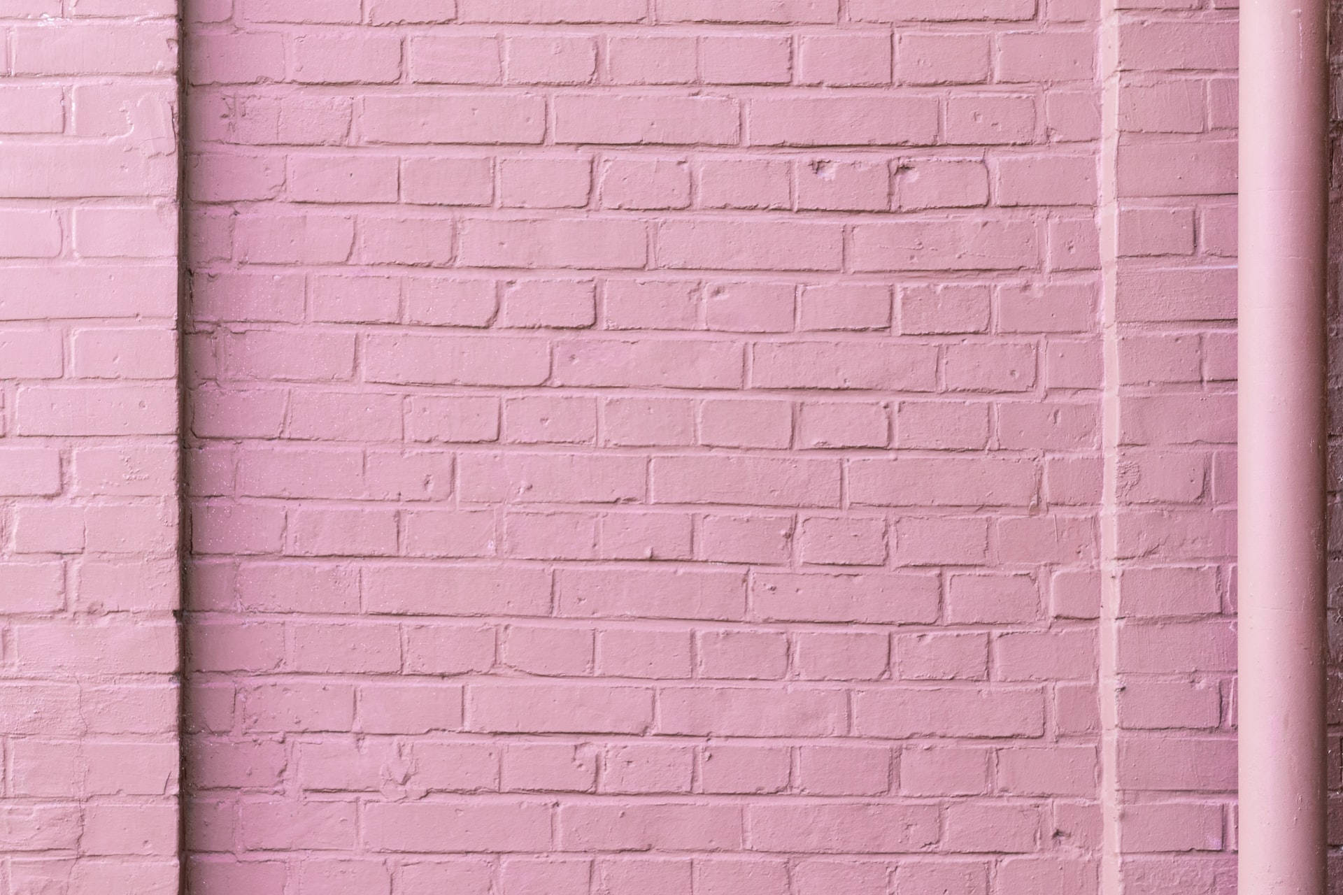 Pastel pink murstensvæg Wallpapers