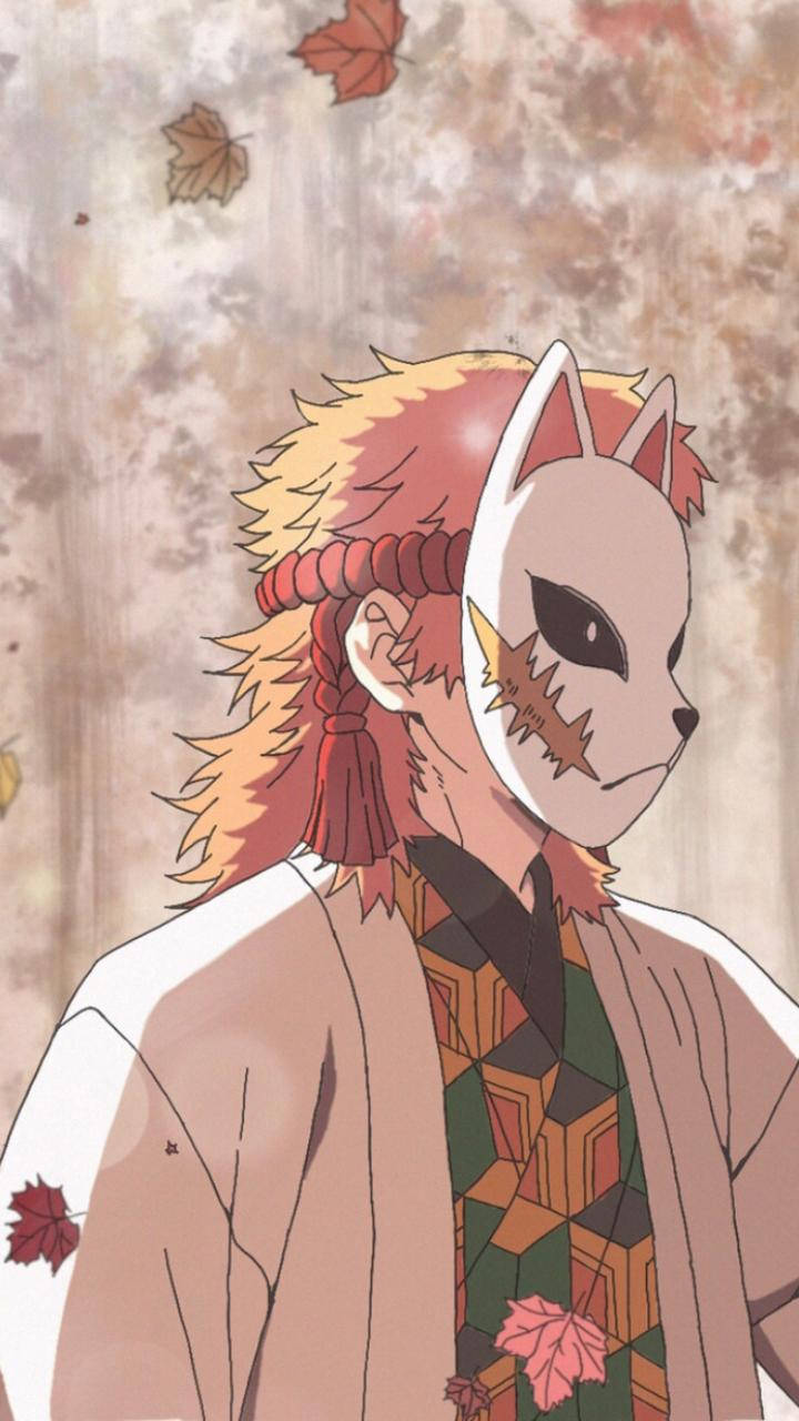 Pastel Sabito Demon Slayer Maske Wallpapers