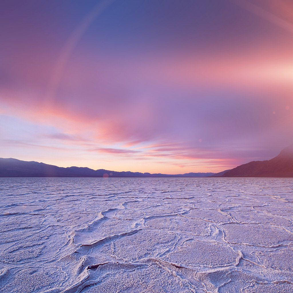 Pastel Sunset iPad Background Wallpapers
