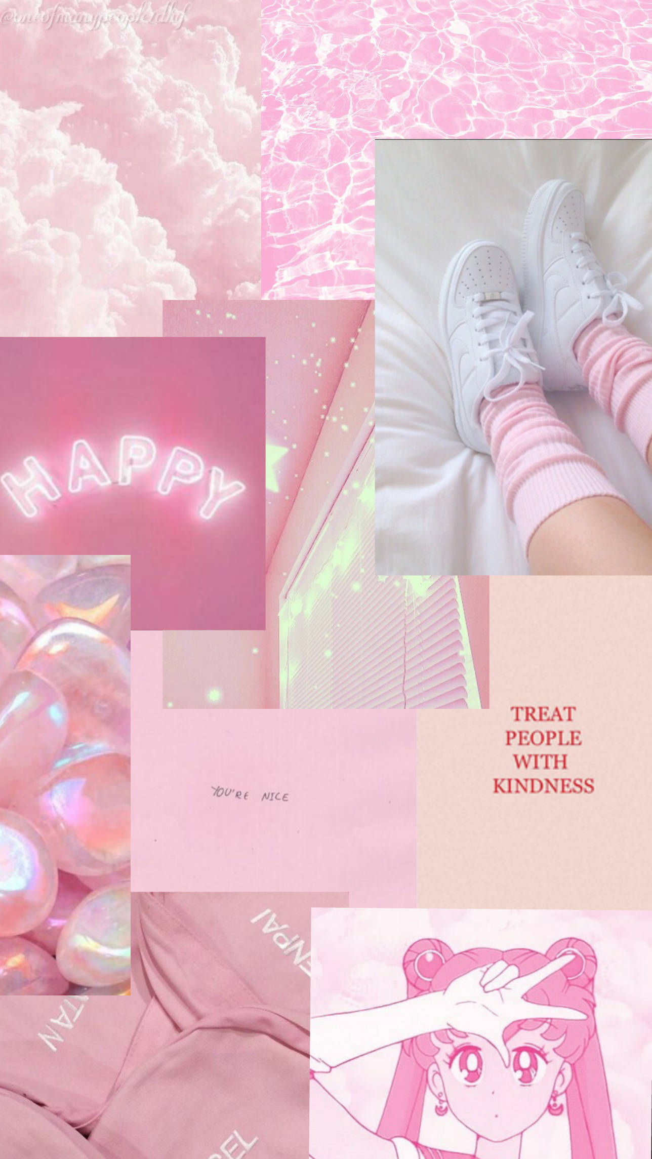 Pastel telefon pink æstetik Wallpapers