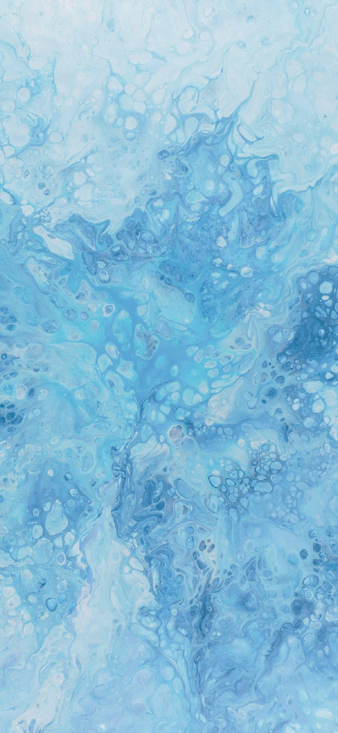 Pastelblå æstetisk iPhone skærm Wallpapers