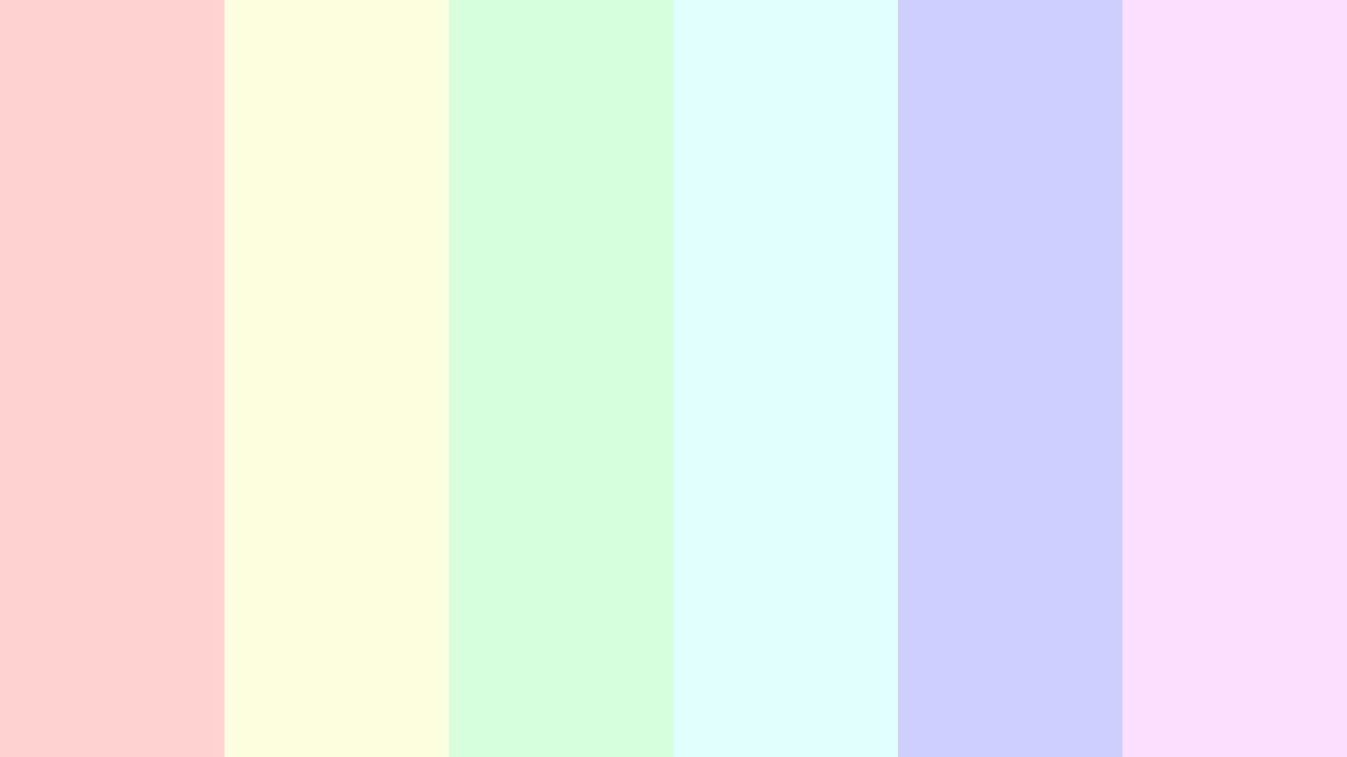 Pastelfarver i regnbue Wallpapers