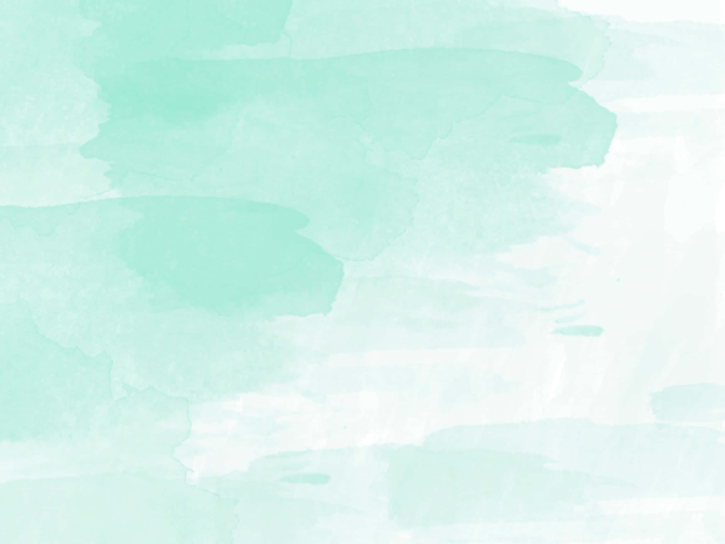 Pastelgrøn baggrund med akvarelpletter Wallpapers