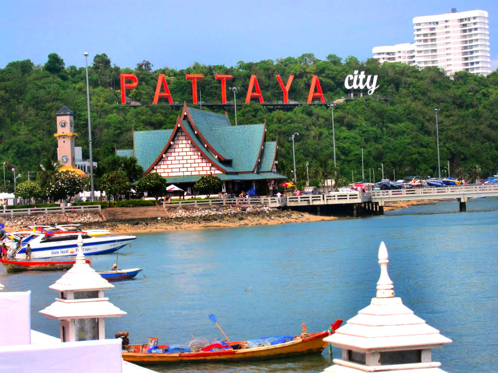 Pattaya City Strand Wallpapers
