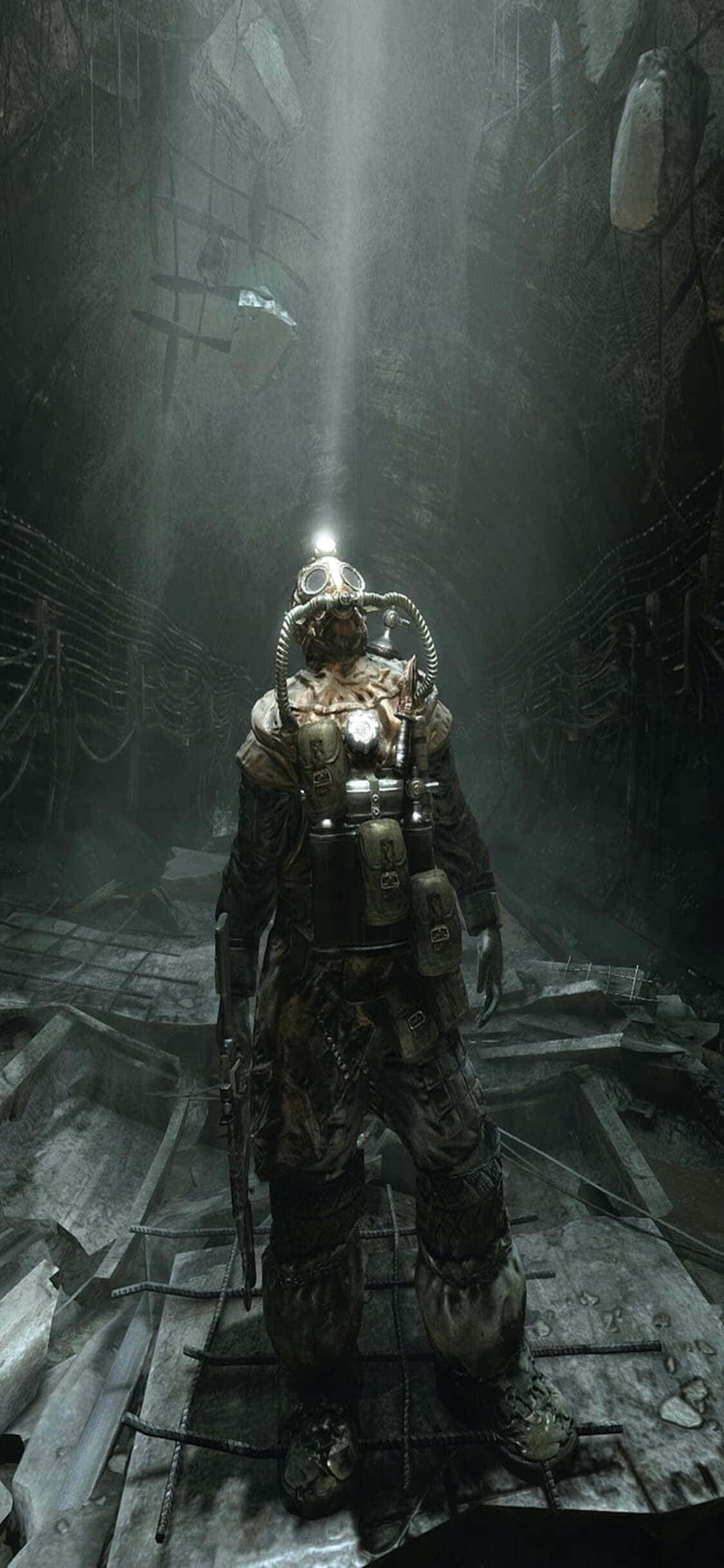 Pavel Morozov iPhone X Metro Last Light Baggrund Wallpapers