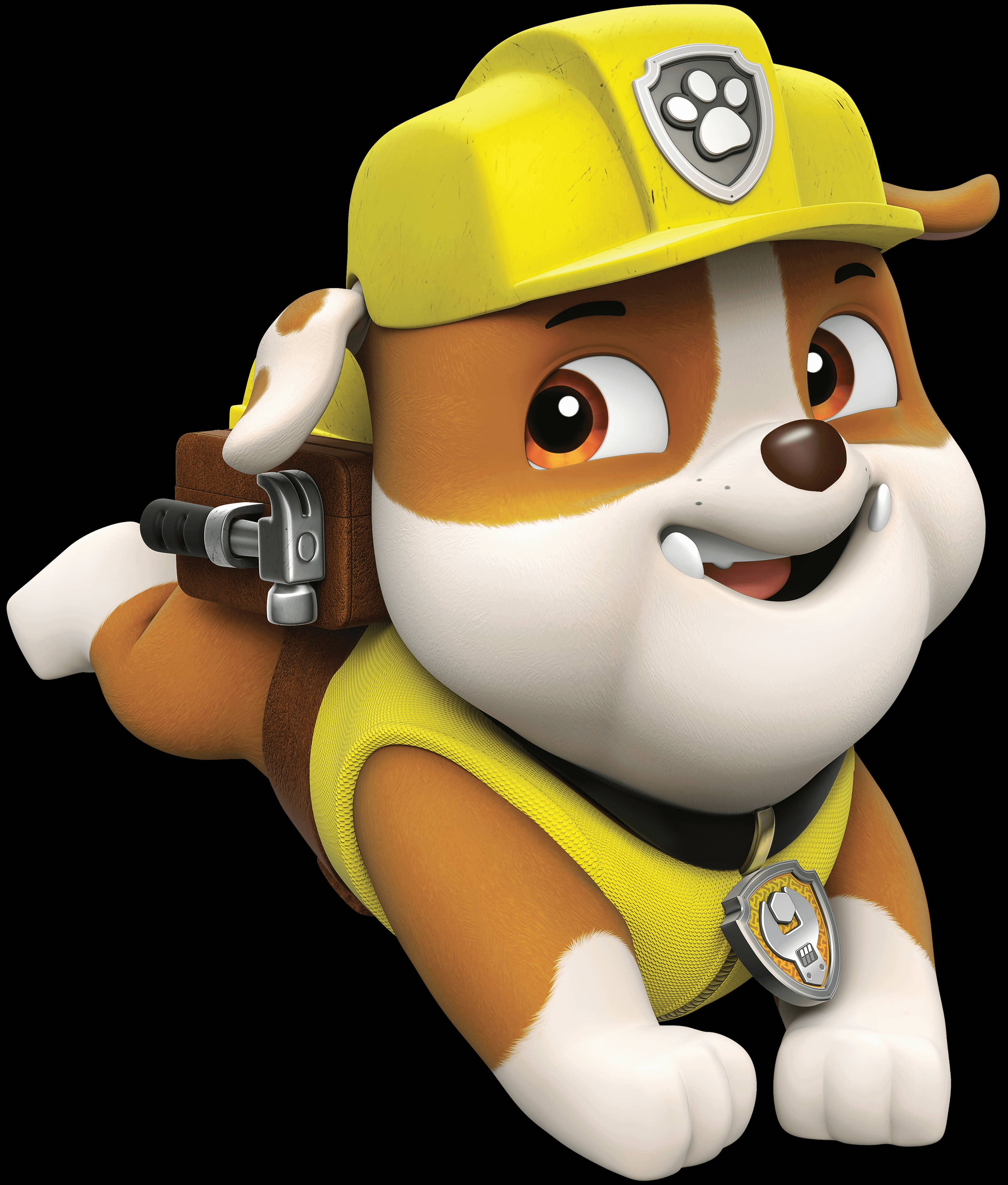 Paw Patrol Rubble med værktøjskasse Wallpapers