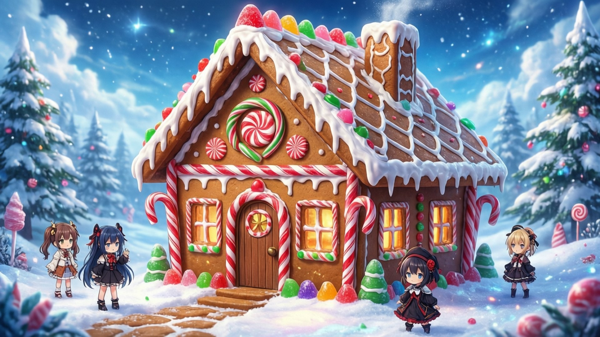 Peberkageeventyr Wallpapers