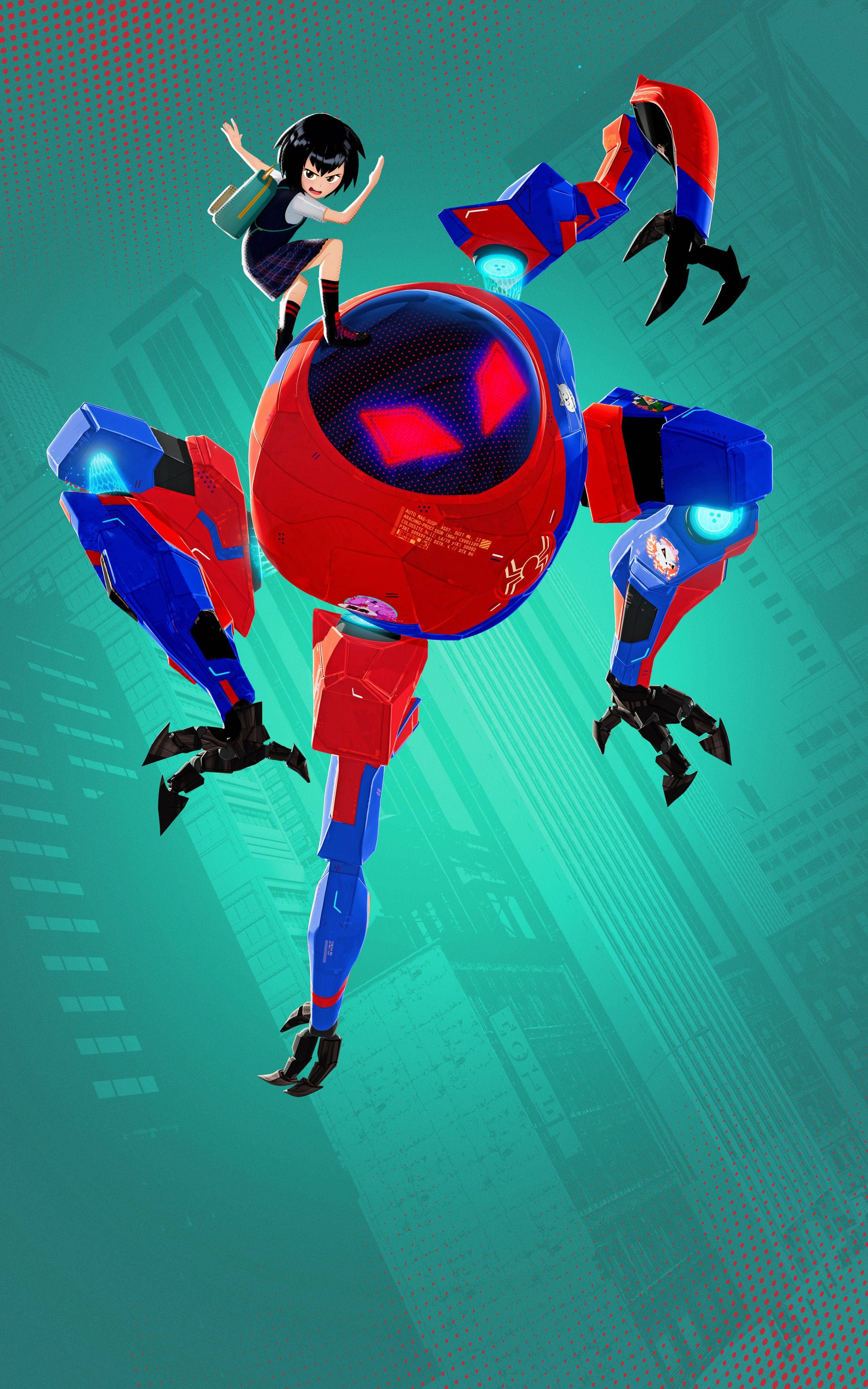 Peni Parker - Klar til at tage imod Spider Verse Wallpapers