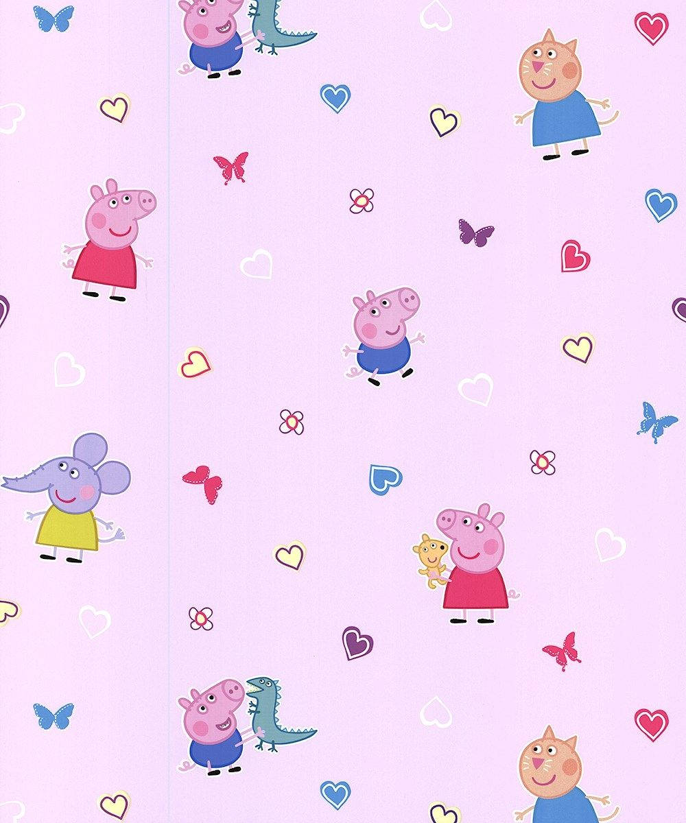 Peppa Gris er klar til at lege! Wallpapers
