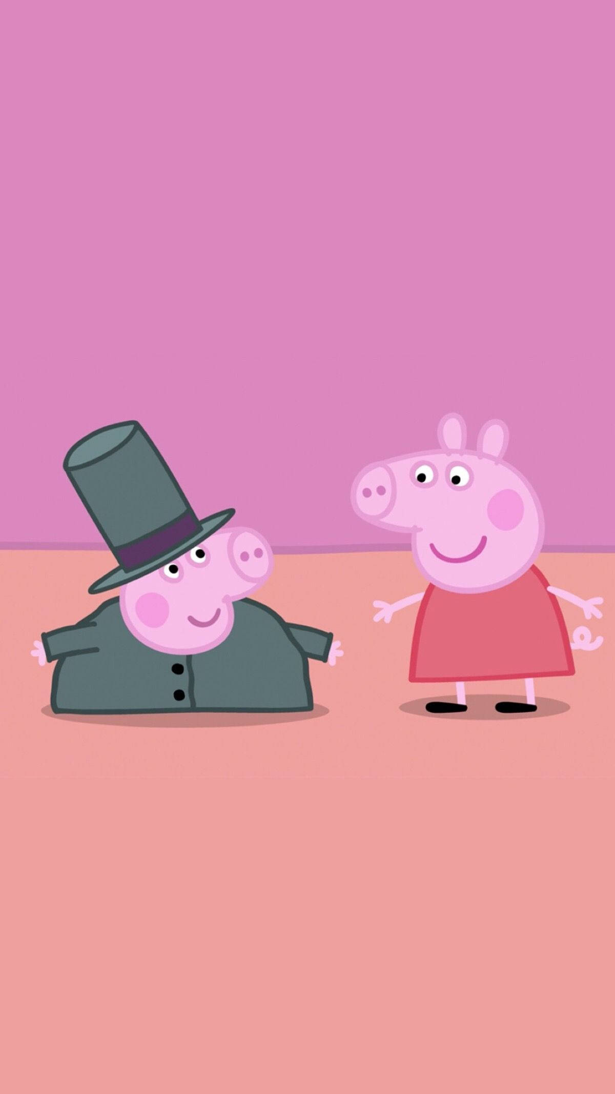 Peppa Pig iPhone påklædningsepisoden Wallpapers