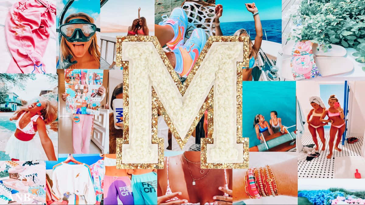 Personlig preppy M-skrivebord Wallpapers
