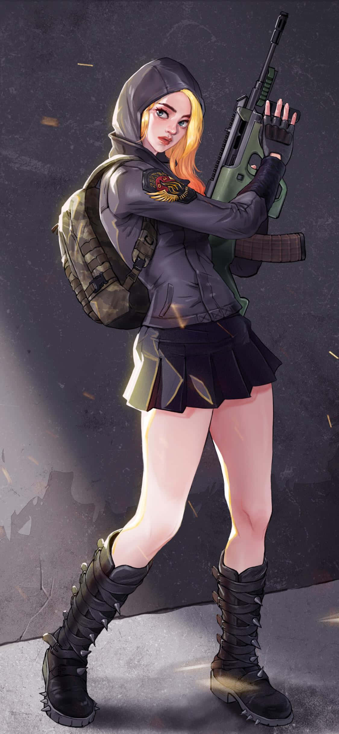 Pige Fanart PUBG iPhone Wallpapers