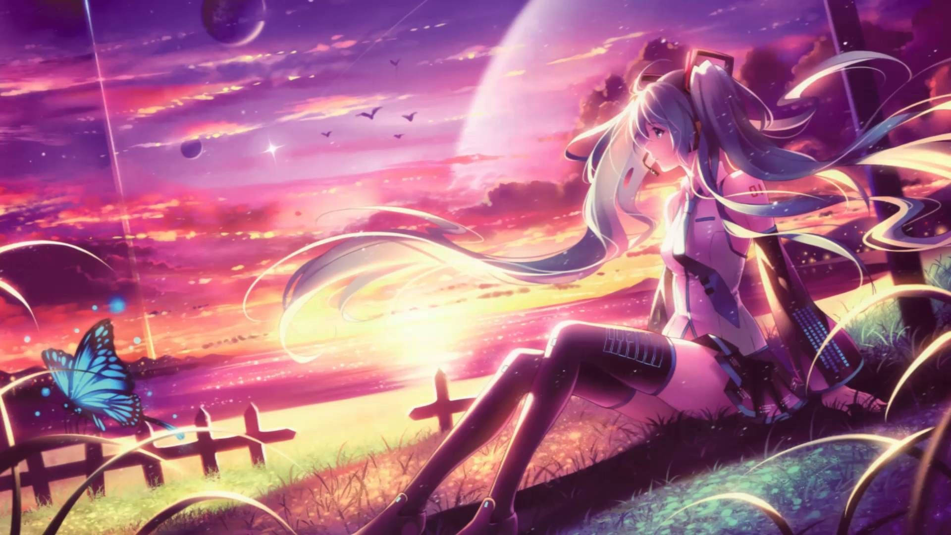Pigtail Anime Pige Nightcore Wallpapers