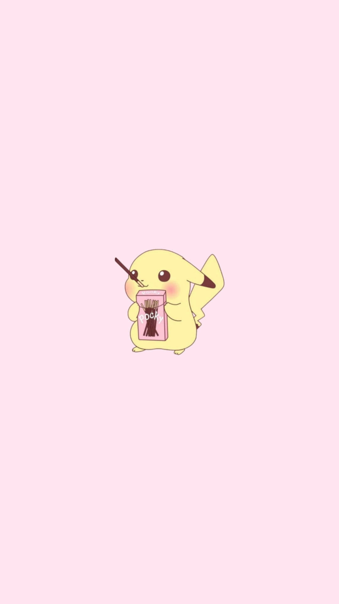 Pika Pocky blød æstetik Wallpapers