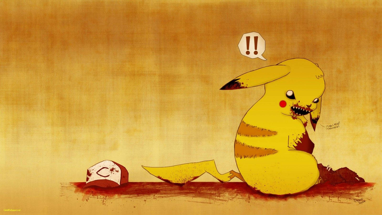 Pikachu Mørk Fan Art Wallpapers