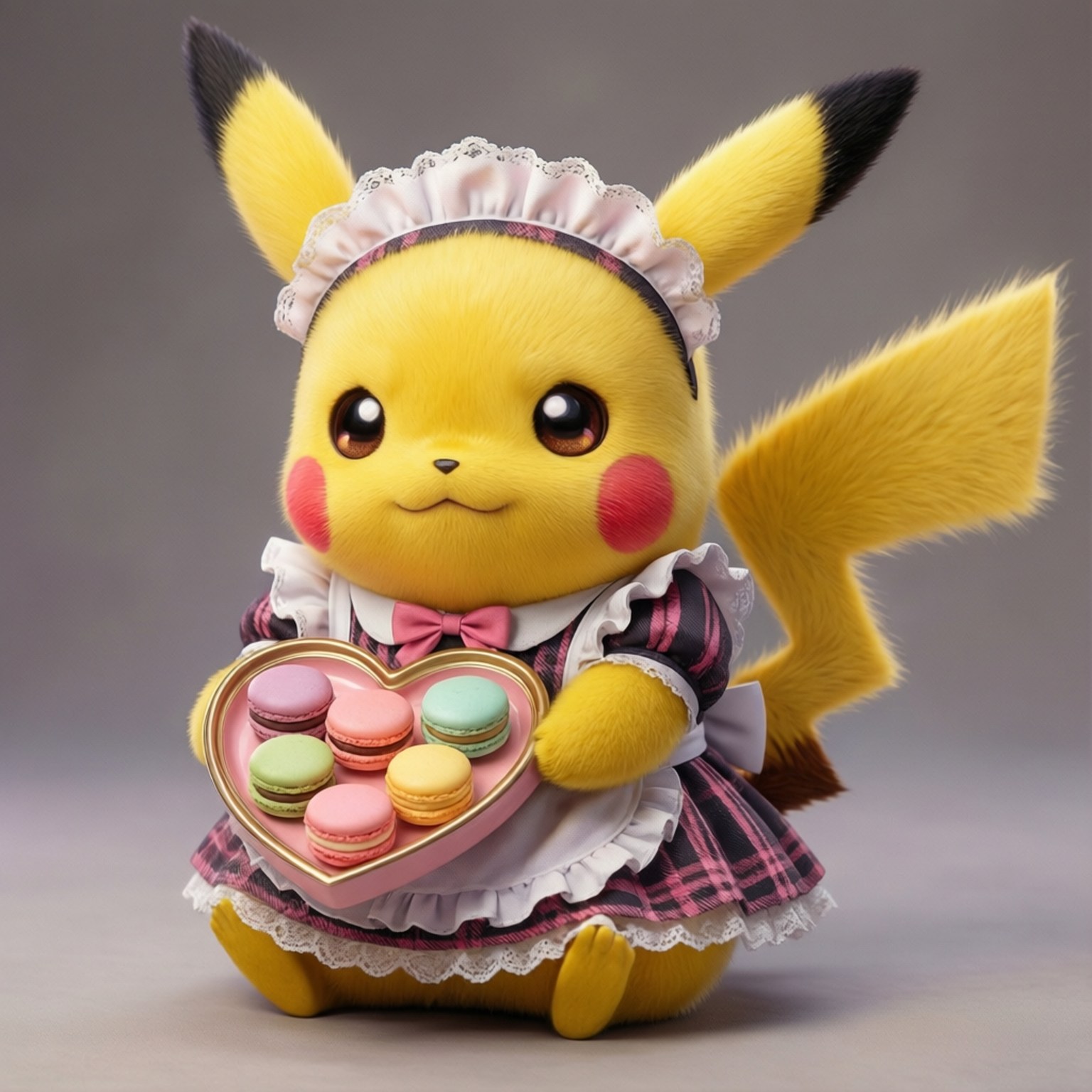 Pikachu som stuepige Kawaii Wallpapers
