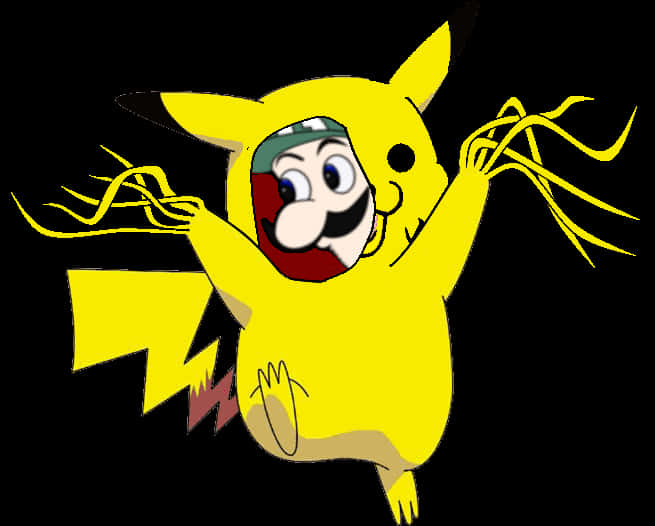 Pikachu tegneserie mashup Wallpapers
