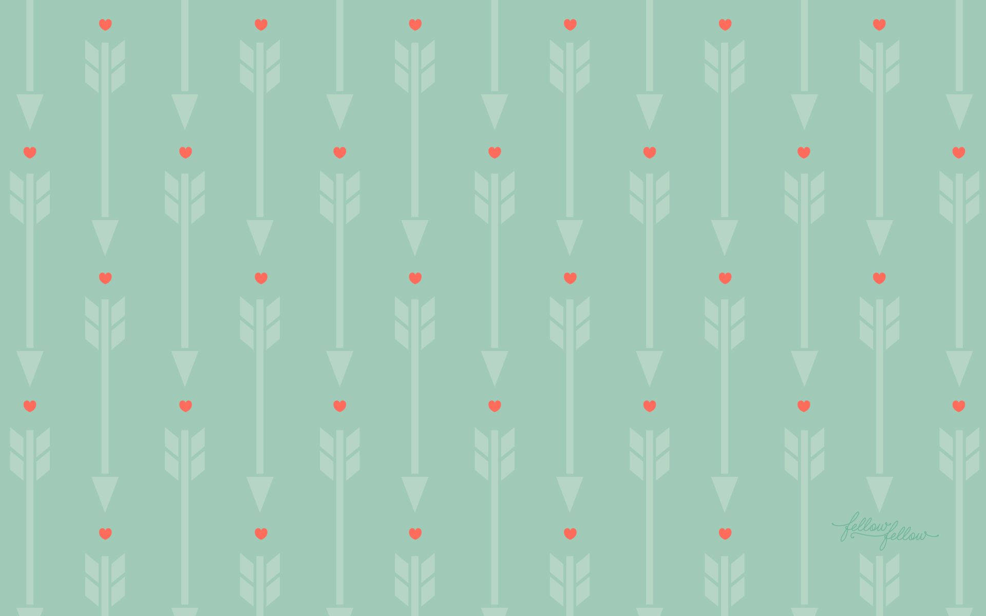 Pile af kærlighed til Valentinsdag Wallpapers