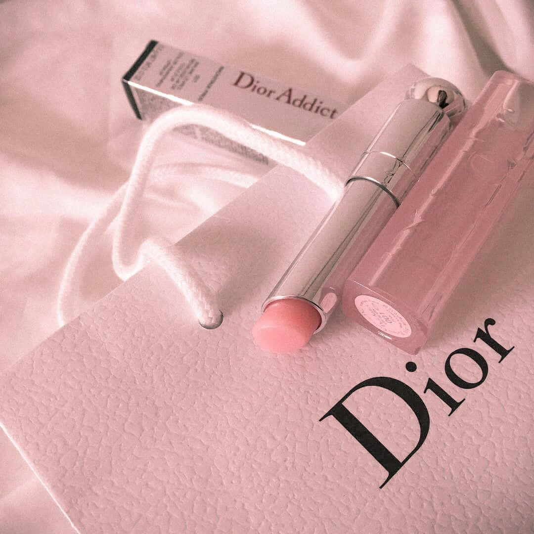 Pink æstetisk Dior kosmetik billede Wallpapers