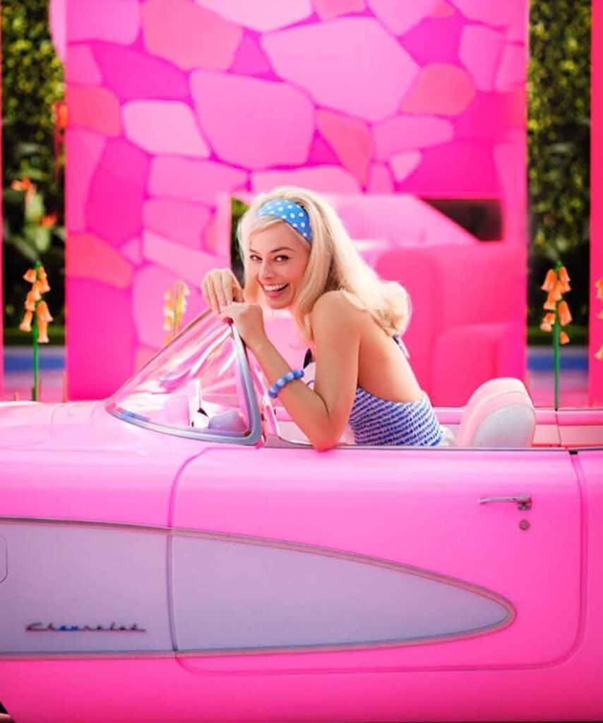 Pink æstetisk Margot Robbie billede Wallpapers