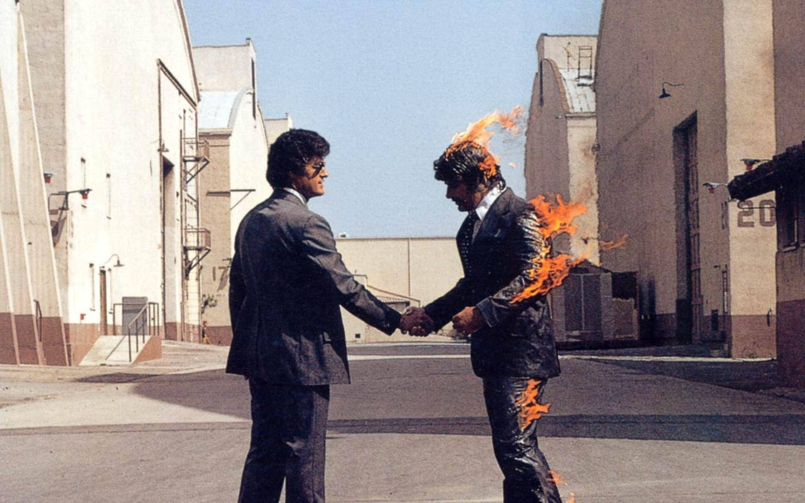 Pink Floyd 4K Wish You Were Here Forside Wallpapers