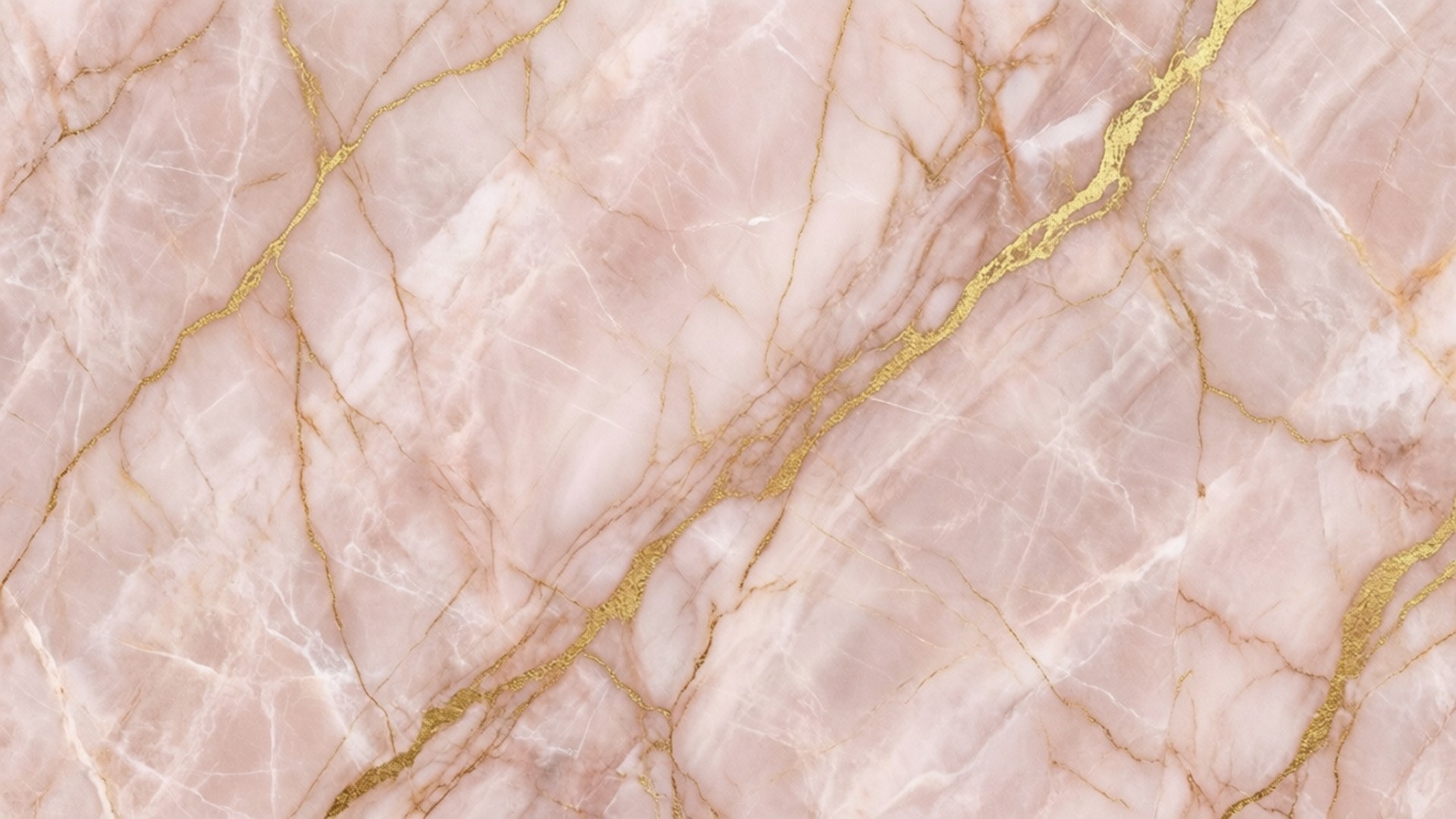 Pink Marmor Guld Wallpapers