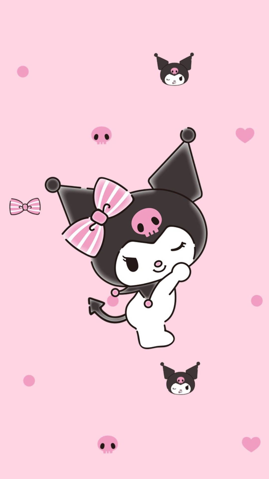 Pink rival til My Melody Kuromi Wallpapers