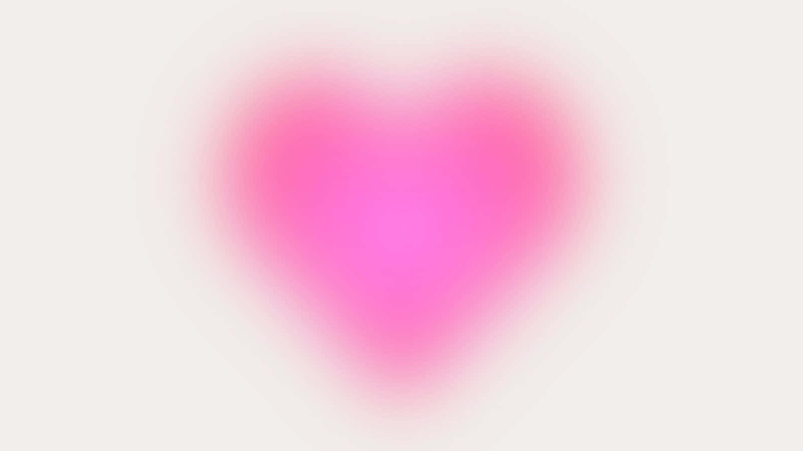 Pink sløret hjerte cyber Y2K æstetik Wallpapers