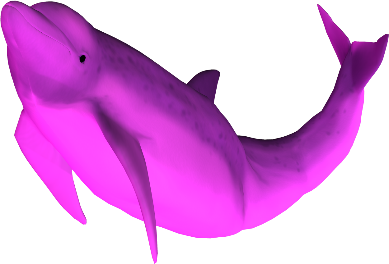 Pink3 D Hvalmodel Wallpapers