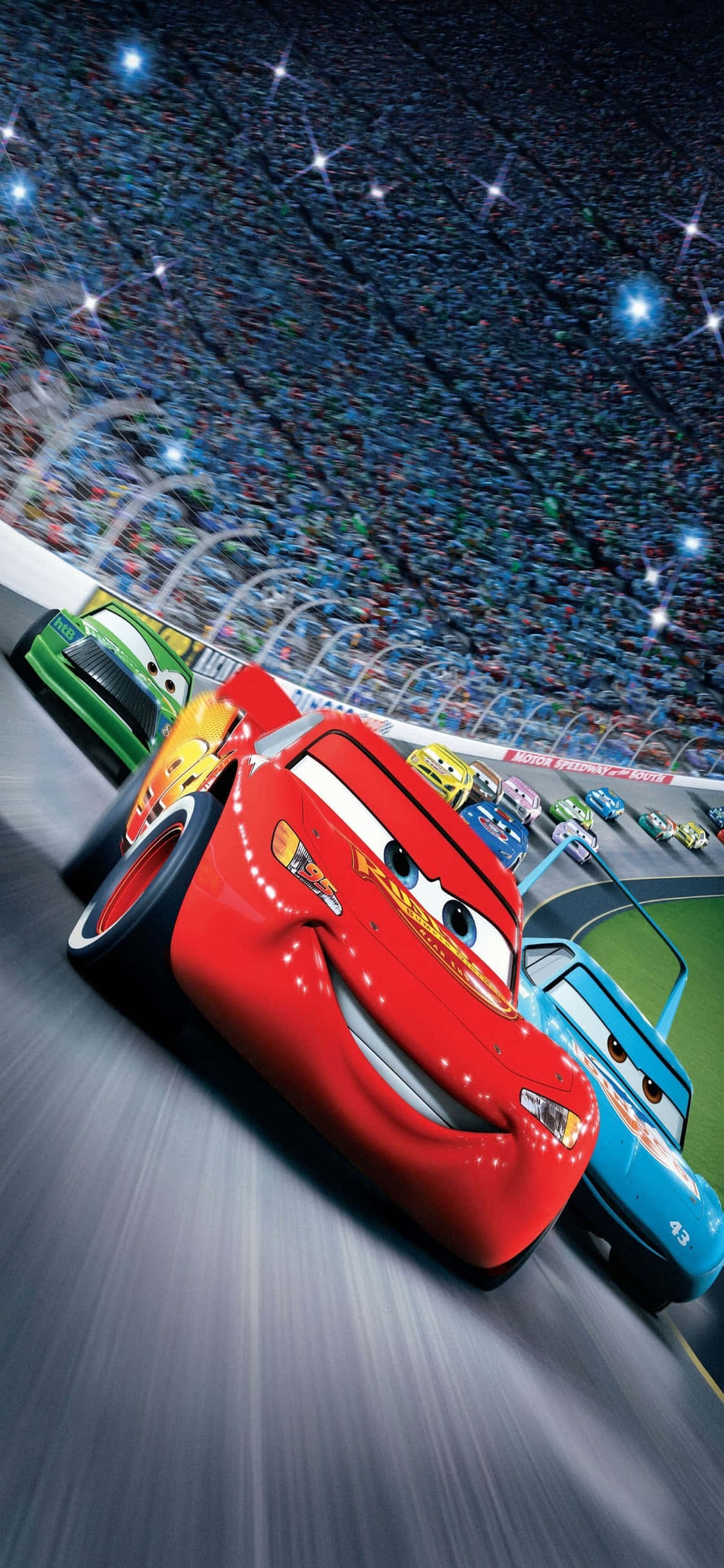 Piston Cup McQueen iPhone X Baggrund Wallpapers